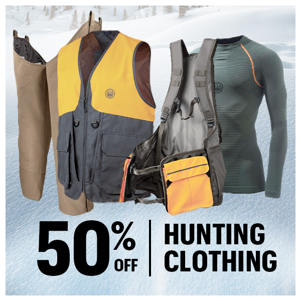 50% Off Hunting Clothing